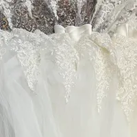 لباس‌عروس دکلته پنل فرانسوی ساده|لباس|رشت, گلسار|دیوار