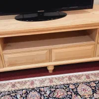 میز تلوزیون چوبی