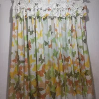 پرده پروانه با چوب