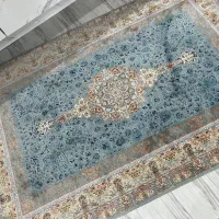 فرش خوشرنگ گل برجسته|فرش|کرج, شهرک بهارستان|دیوار