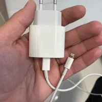 شارژ اصلی آیفون با سیم اصلی