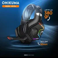 هدفون گیمینگ کمیاب k10 pro  دارای rgb