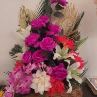 گل مصنوعی|گل مصنوعی|دامغان, |دیوار