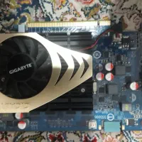 مادربرد گیگابایت ddr2 و گرافیک ۱ گیگ|قطعات و لوازم جانبی رایانه|مشهد, خواجه ربیع|دیوار