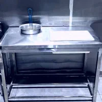 بردینگ سوخاری تک لنگه ، سرخ کن گازی پایه دار
