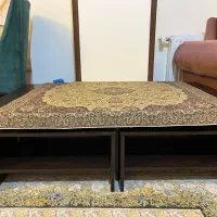 مبل استیل و راحتی با میز|مبلمان خانگی و میز عسلی|اندیشه, اندیشه فاز ۳|دیوار