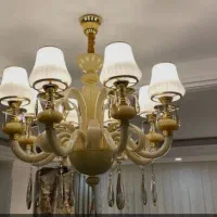 لوستر مورانو شامپاینی در حد نو وارداتی