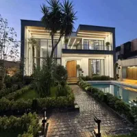 ویلای تمام هوشمند ۴۳۰ متری ۴ خواب سندار زیباکنار