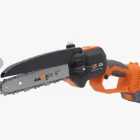 اره شارژی اره زنجیری مکس سایز ۱۵ سانت باتری ۲۱ ولت