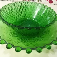 شیرینی ومیوه خوری به همراه چهارکاسه  طرح قدیمی