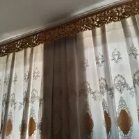 پرده باکتبیه سالم وبدون هیچ زدگی