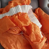 پرده جنس چروکی