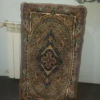 شش عدد پشتی رنگ‌گردویی در حد نو