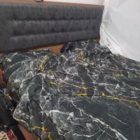 تخت خواب تابلو میز تلویزیون