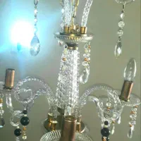 لوستر کریستالی|لوستر و چراغ آویز|نجف‌آباد, ویلاشهر|دیوار