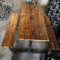 نیمکت و میز چسبیده طرح T|صندلی و نیمکت|اصفهان, رهنان|دیوار