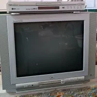 تلویزیون ۲۱اینچ و دستگاه cdدرحد نو