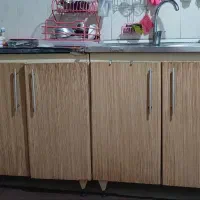کابینت همراه هود و سینک ظرفشویی