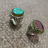 یاقوت معدنی و فیروزه نیشابور