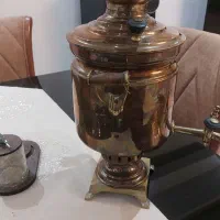 سماور زغالی قدیمی|کلکسیون اشیاء عتیقه|چهارباغ, |دیوار