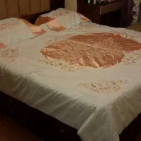 لحاف پشمی دو نفره بزرگ . لحاف کرسی|رختخواب، بالش، پتو|تبریز, |دیوار