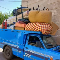 اتوبار باربری نیسان بار کارگر حمل بار تلفنی پرند