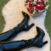 بوت ورنی بلند|کیف، کفش، کمربند|تهران, گرگان|دیوار