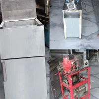 چرخ گوشت ۳۲ صنعتی  تسمه ای/ سرخ کن طرح دین در حد