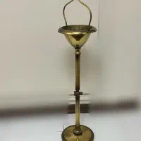 سطل آشغال برنجی مپکو و زیرسیگاری برنجی