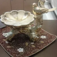 ظرف میوه طلایی