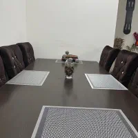 میز غذا خوری هشت نفره|میز و صندلی غذاخوری|بندرلنگه, |دیوار