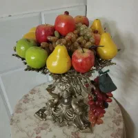جا میوه ای تزئینی( طرح  برنجی )|صنایع دستی و سایر لوازم تزئینی|تهران, شهید رجایی|دیوار