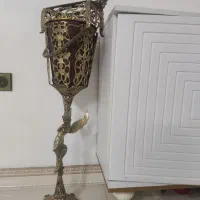 سطل و جا دستمال کاغذی برنز