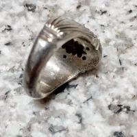 انگشتر نقره 925 فیروزه اصل نیشابور رکاب دو قاب|جواهرات|شیراز, لب آب|دیوار