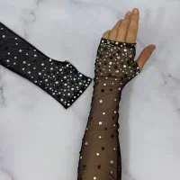 دستکش تل شنل|لباس|سلماس, |دیوار