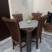 میز نهار خوری ۴ نفره|میز و صندلی غذاخوری|رشت, باهنر|دیوار