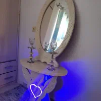 آینه کنسول و شمعدونی