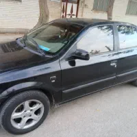 سمند مشکی  رنگ  متالیک ۹۱