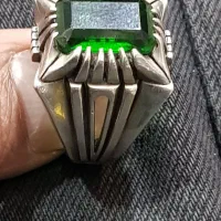 انگشتر نقره زمرد|جواهرات|پاکدشت, پاکدشت (مامازند)|دیوار