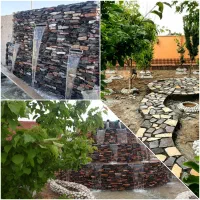 ابنما سنگ لاشه  سیمان کاری  بنایی سنگ کار آتشکده