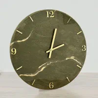 ساعت رزینی ظریف|صنایع دستی و سایر لوازم تزئینی|قم, شاه سید علی|دیوار