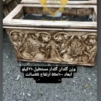 گلدانبتنی فلاورباکس فایبرگلاس شهری باغی|مصالح و تجهیزات ساختمان|سلمان‌شهر, |دیوار