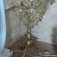 میز تلفن برنجی