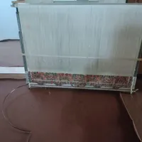 قالی ابریشمی با ریسمان وابریشم|فرش|ماکو, |دیوار