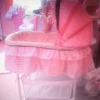 گهواره کنار تخت مادر کاملا نو و سالم|اسباب و اثاث بچه|کرج, جهان‌شهر|دیوار
