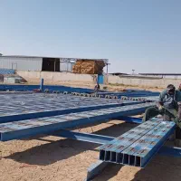 اسکلت فلزی وشیروانی