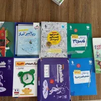 کتب تست کاملا نو وجدید همراه با جزوات قلمچی وماز