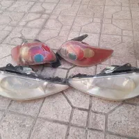 یک جفت چراغ جلو چراغ عقب پژو ۲۰۶