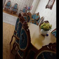 مبلمان سلطنتی ۹نفره همراه غذاخوری ۱۰نفره|مبلمان خانگی و میز عسلی|فردیس, منظریه|دیوار