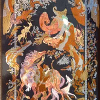 تابلو ضامن آهو|تابلو، نقاشی، عکس|رشت, استادسرا|دیوار